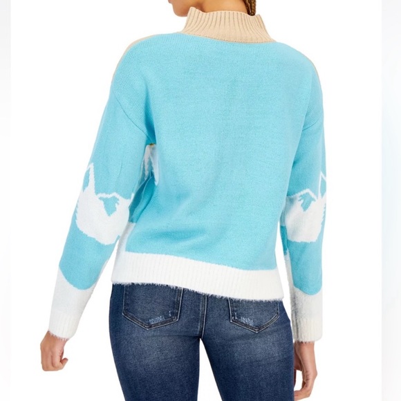 Major Major Label Group Ski You Later Penguin Winter Sweater size L, NWT - Picture 5 of 11